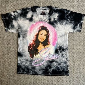 Selena Portrait Tie Dye T-Shirt vintage size M